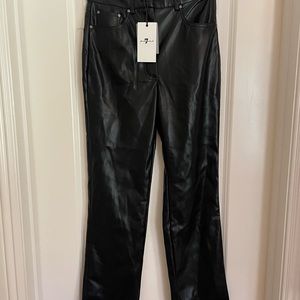 Seven for all mankind leather pants